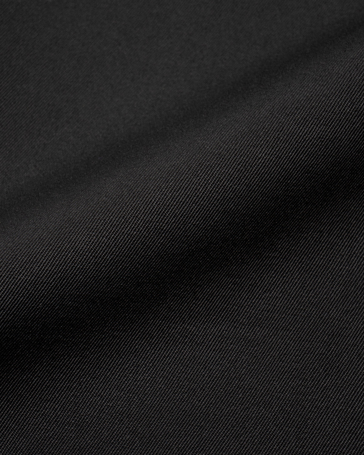 Katherine Blazer in Black Virgin Wool - fabric texture close-up