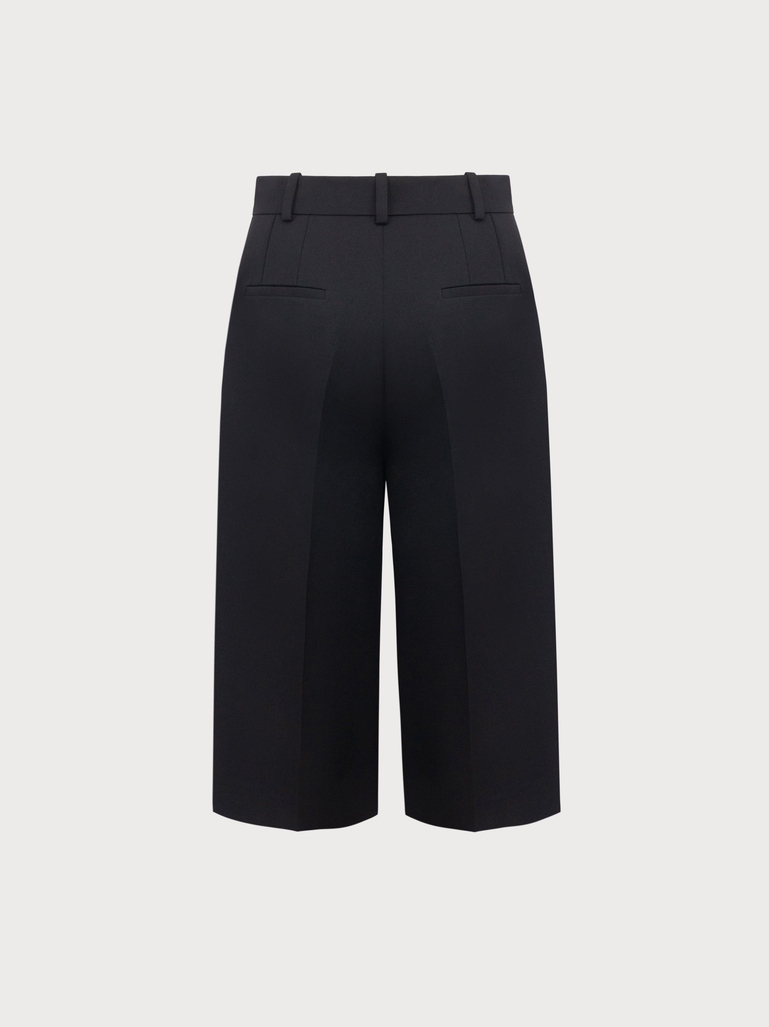 Black pants on a white background