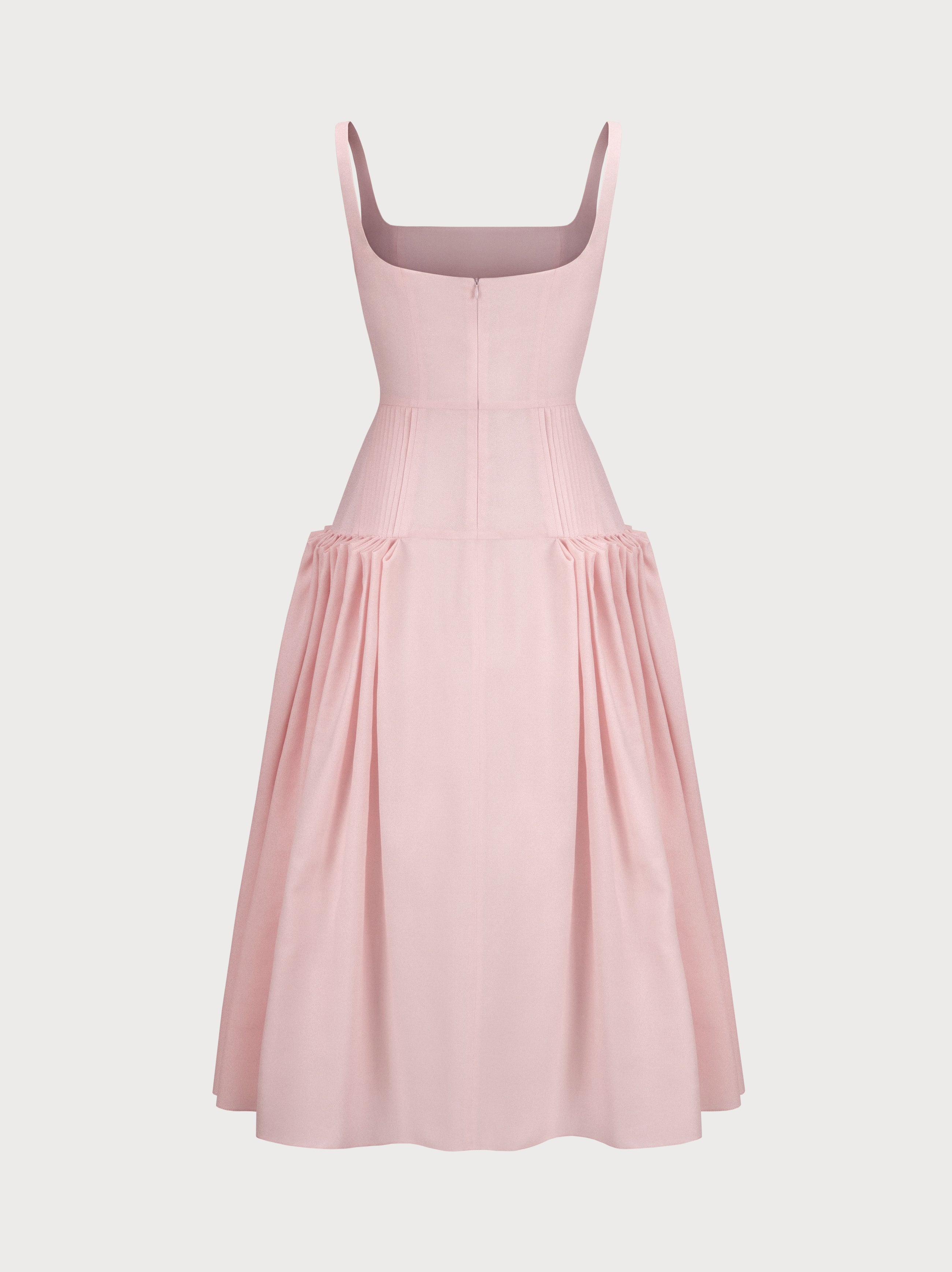 Sienna Dress in Pink Viscose