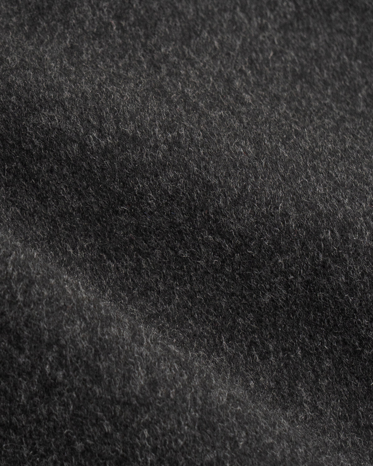 Silvia Jacket in Grey Virgin Wool - fabric texture close-up