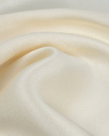Aurora Dress in Ivory Silk Blend - fabric texture close-up