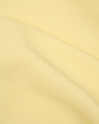 Camille Dress in Yellow Crepe - fabric texture close-up