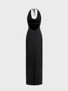 Cara Dress in Black Silk
