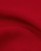 Cara Dress in Red Crepe - fabric texture close-up