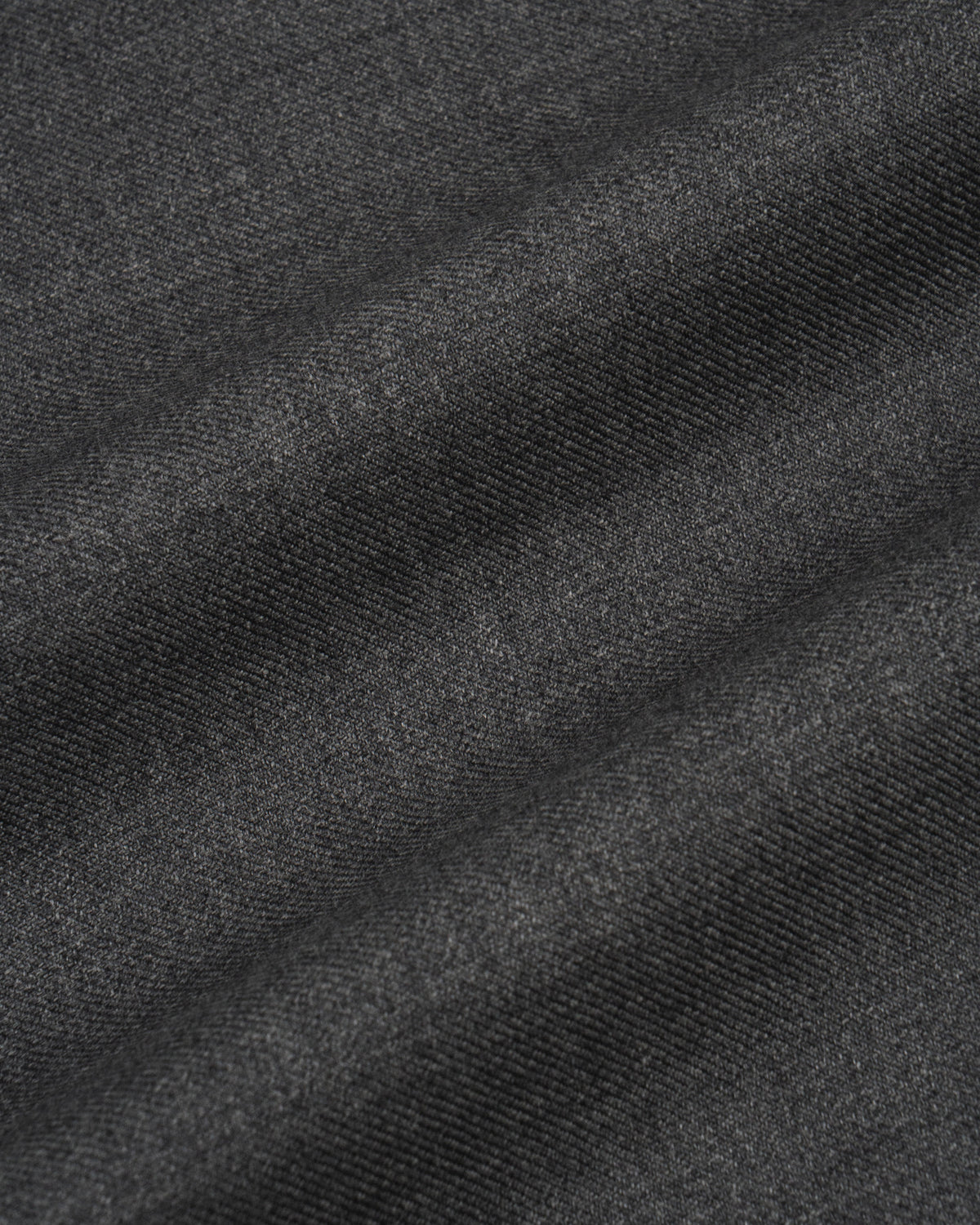 Cleo Trousers in Grey Virgin Wool - fabric texture close-up
