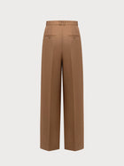 Cruz Trousers in Camel Merino Wool