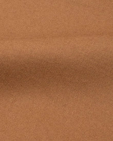 Cruz Trousers in Camel Merino Wool - fabric texture close-up