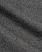 Cruz Trousers in Grey Merino Wool - fabric texture close-up
