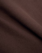 Estella Top in Brown Virgin Wool - fabric texture close-up