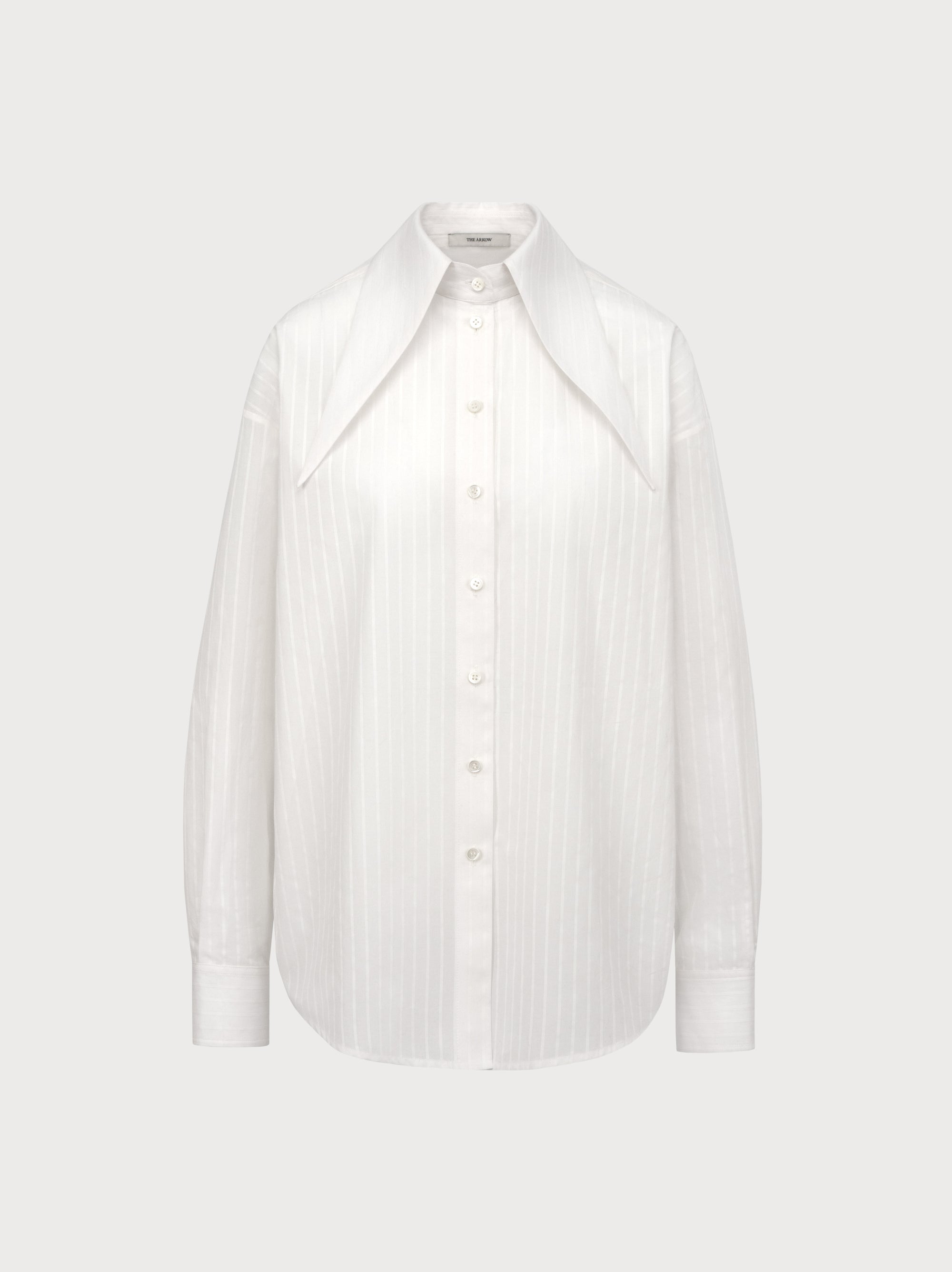 Eve Shirt in White Cotton