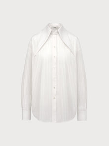 Eve Shirt in White Cotton