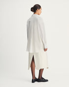 Eve Shirt in White Cotton