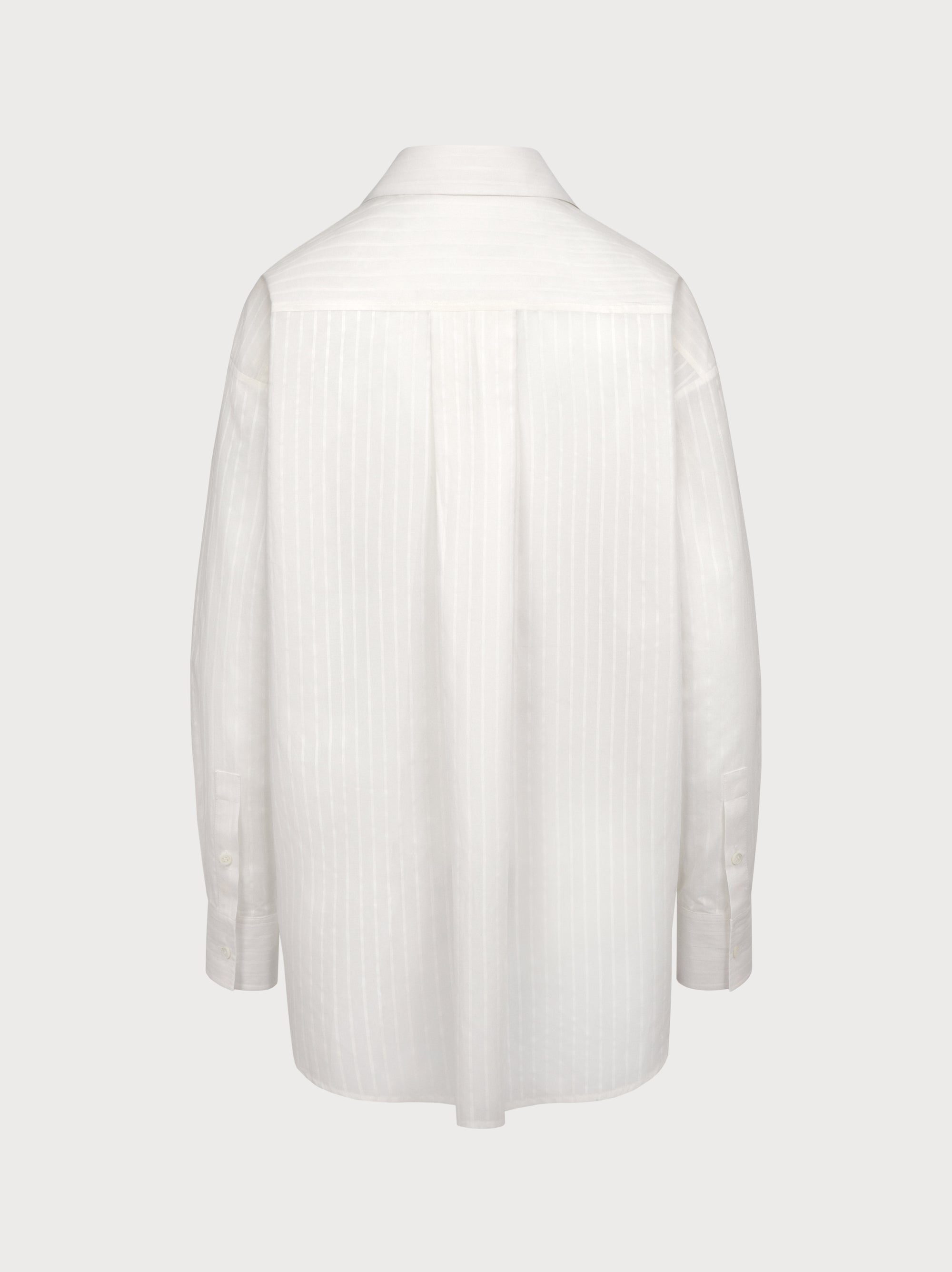 Eve Shirt in White Cotton