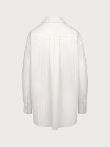 Eve Shirt in White Cotton