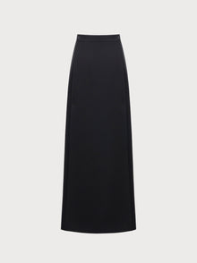 Black skirt on a light gray background