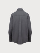 Gray shirt on a white background