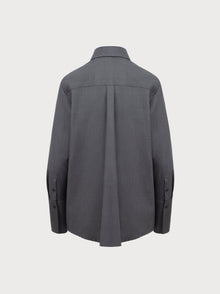 Gray shirt on a white background