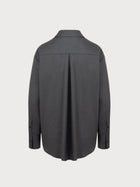 Gwen Shirt in Grey Virgin Wool