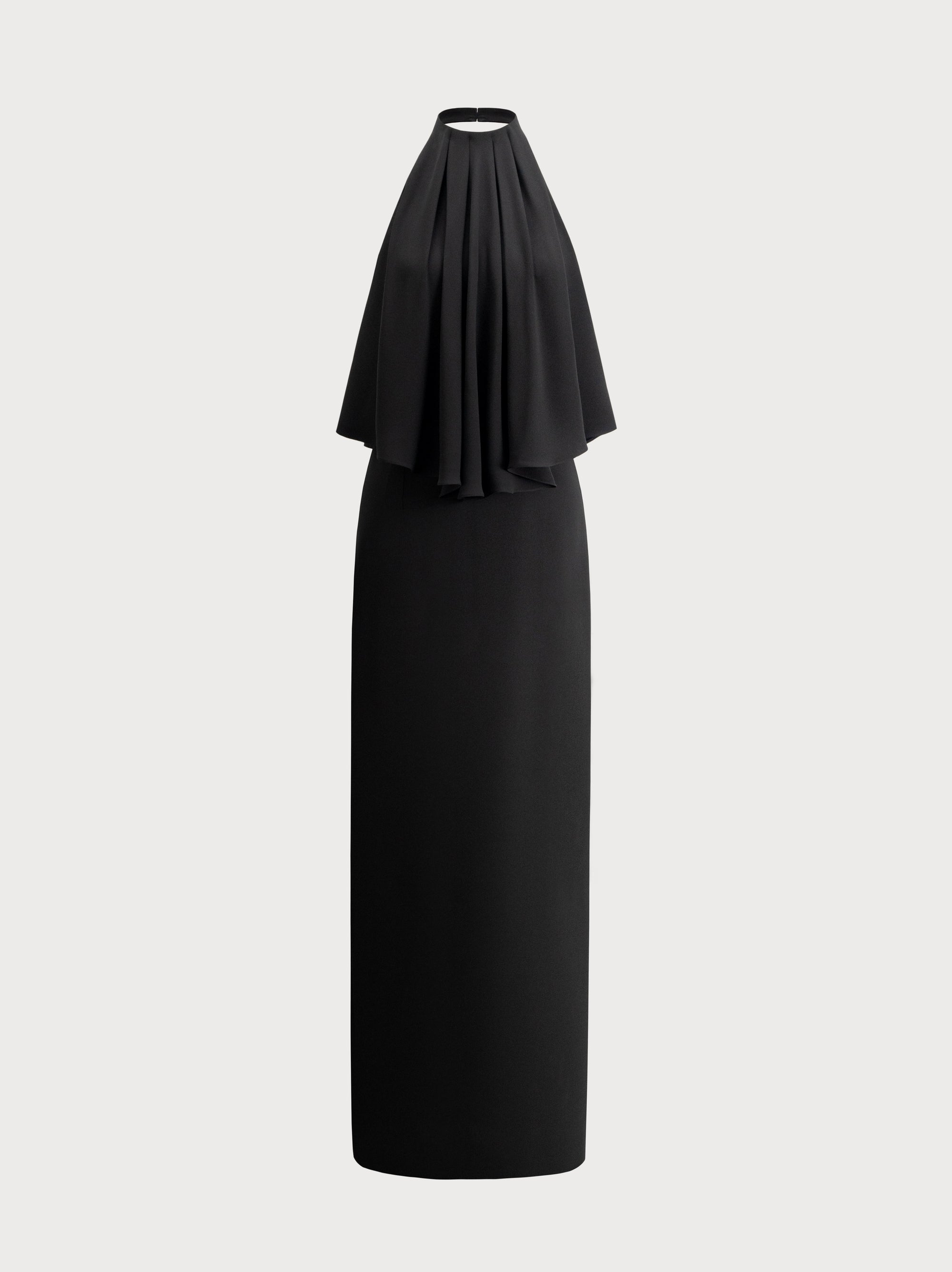Harper Dress in Black Silk