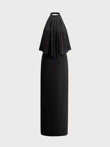 Harper Dress in Black Silk