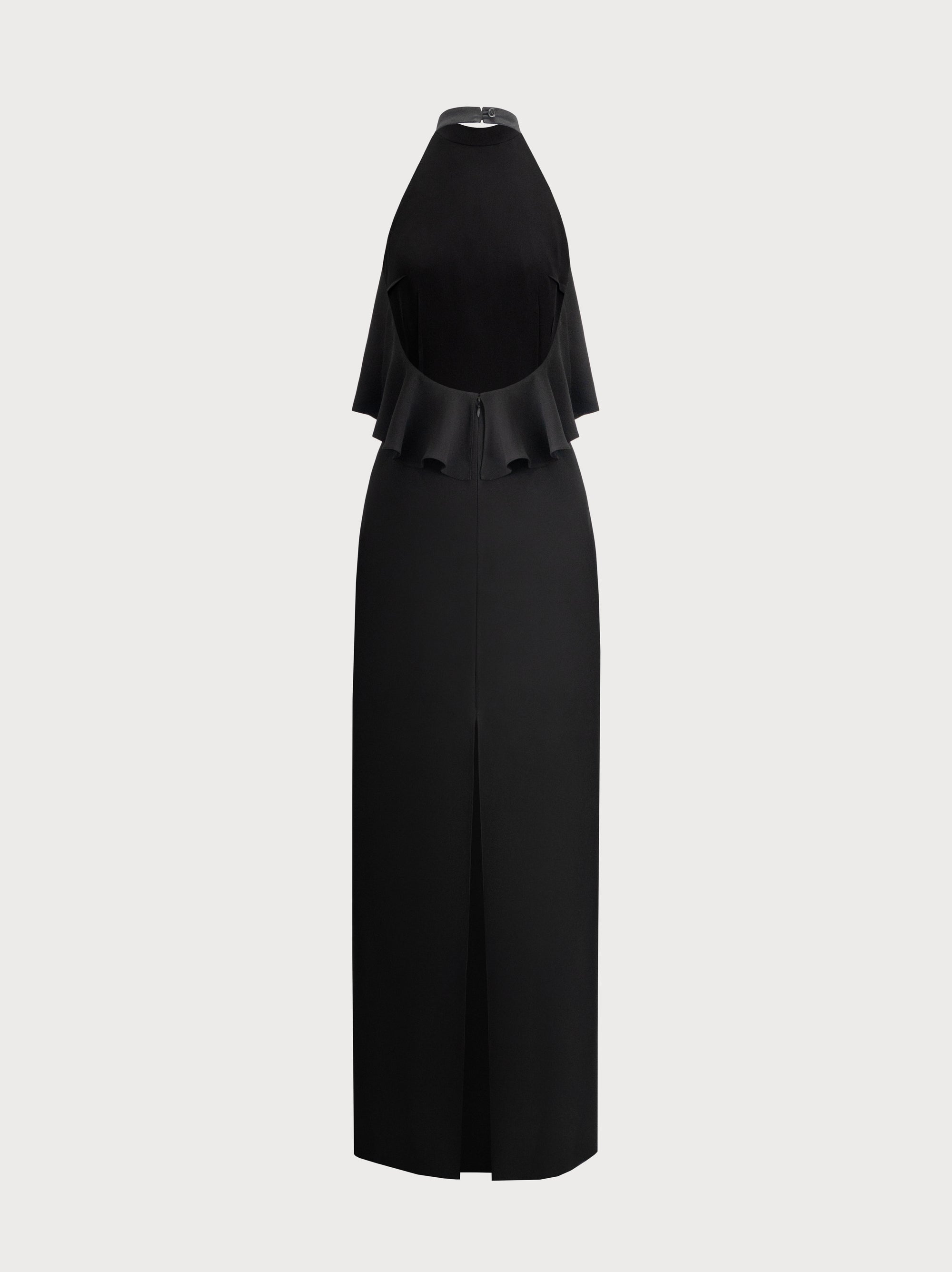 Harper Dress in Black Silk