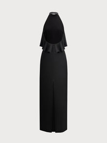 Harper Dress in Black Silk