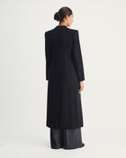 Helena Coat in Grey Virgin Wool