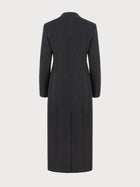 Helena Coat in Grey Virgin Wool