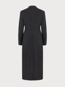 Helena Coat in Grey Virgin Wool