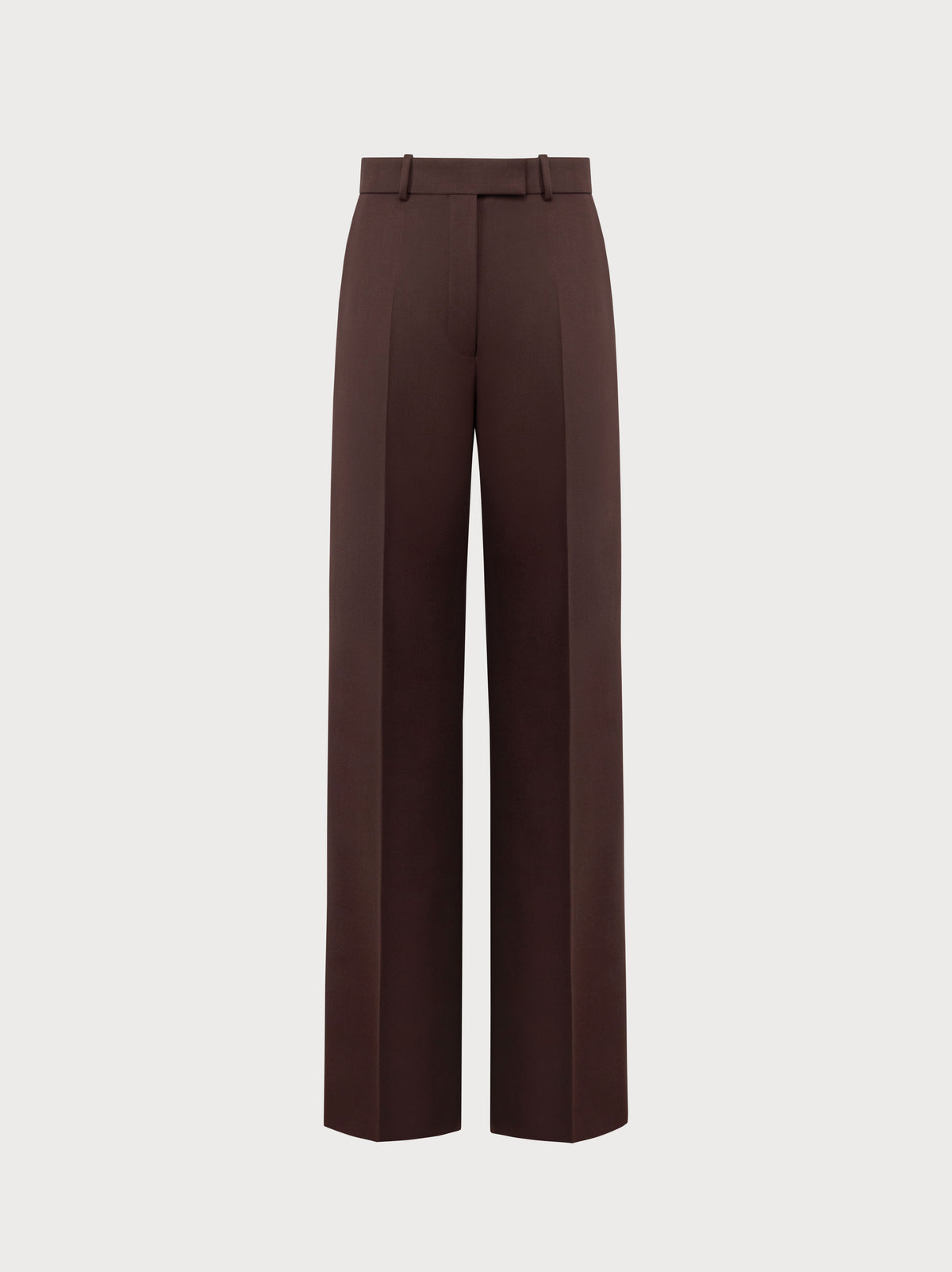 Brown pants on a light beige background