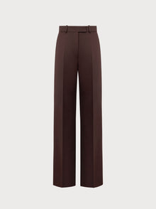 Brown pants on a light beige background