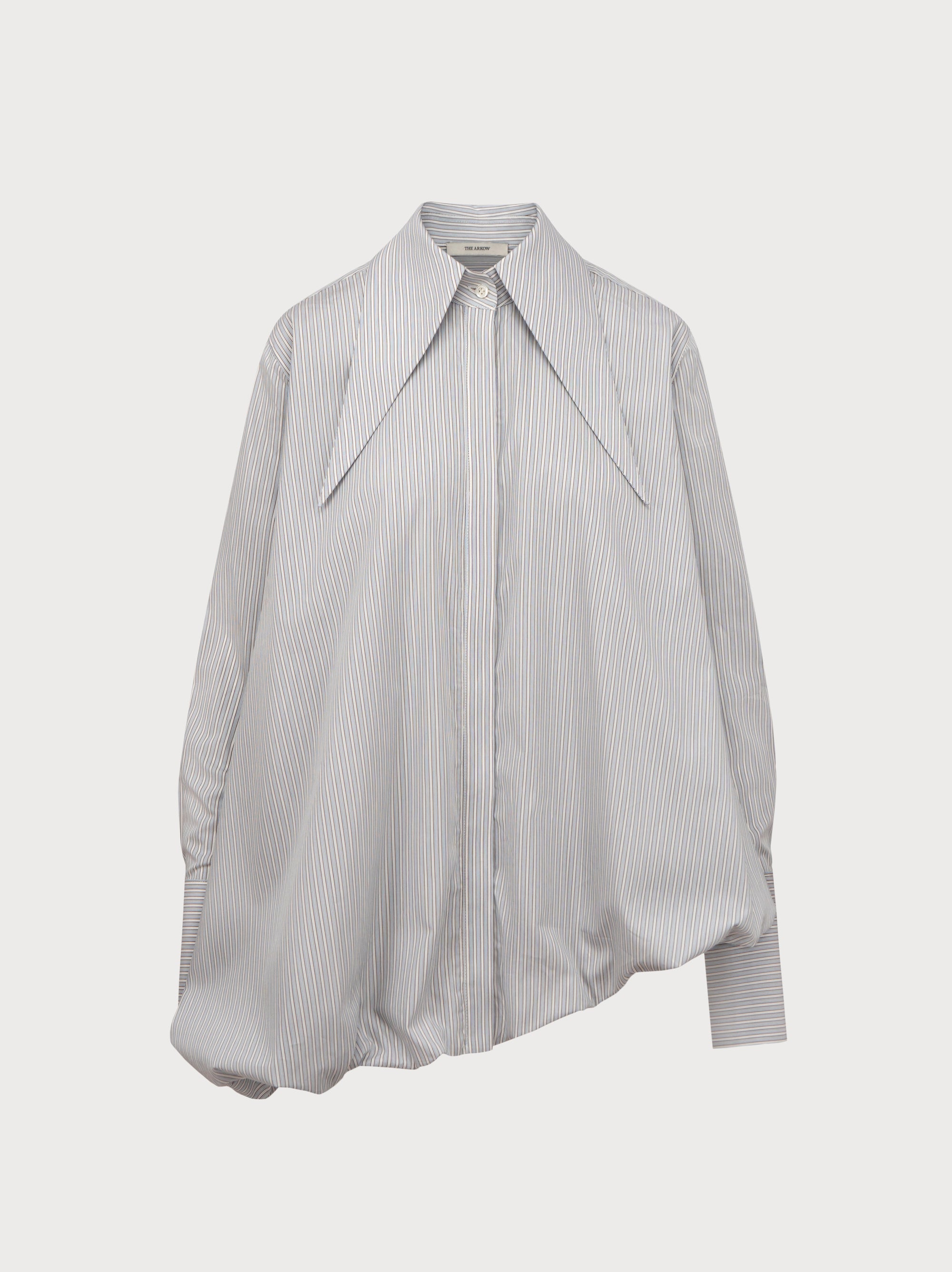 Irene Shirt in Striped Cotton