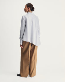 Irene Shirt in Striped Cotton
