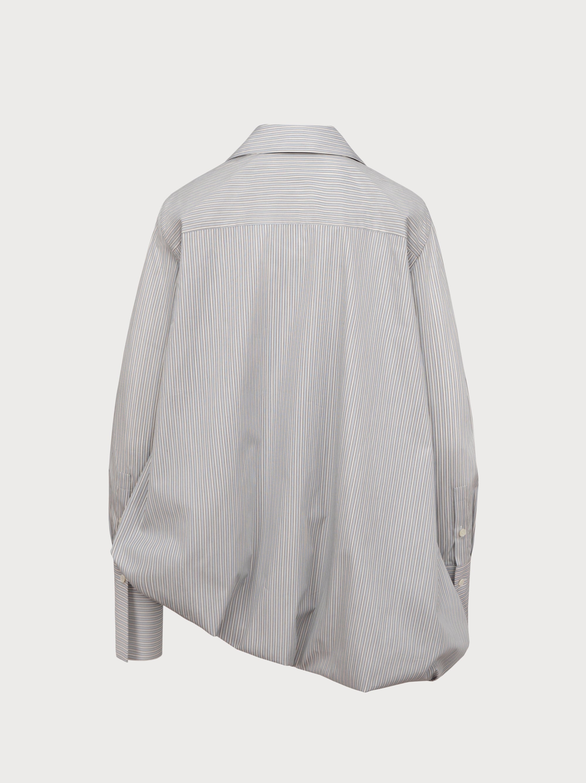 Irene Shirt in Striped Cotton