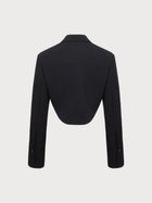 Black jacket on a white background