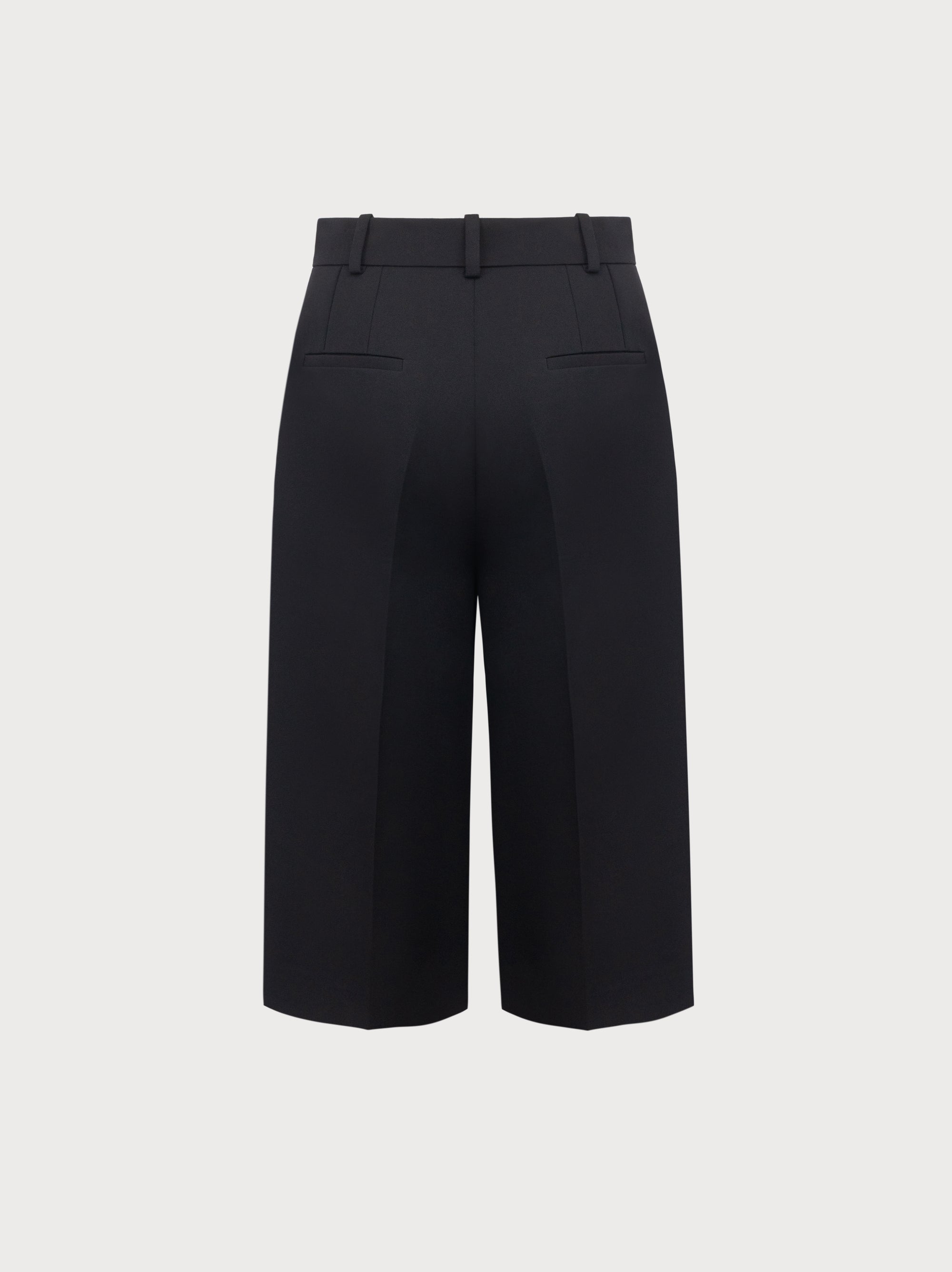 Black pants on a white background