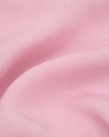 Laura Dress in Pink Crepe - fabric texture close-up