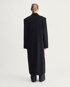 Maren Coat in Grey Virgin Wool