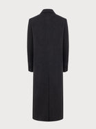 Maren Coat in Grey Virgin Wool