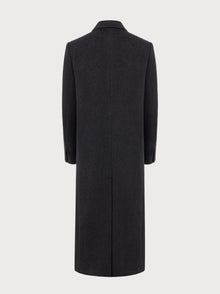 Maren Coat in Grey Virgin Wool