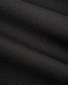 Marta Top in Black Virgin Wool and Mohair - fabric texture close-up