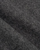 Olivia Blazer in Grey Virgin Wool - fabric texture close-up
