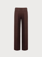 Serena Trousers in Brown Virgin Wool
