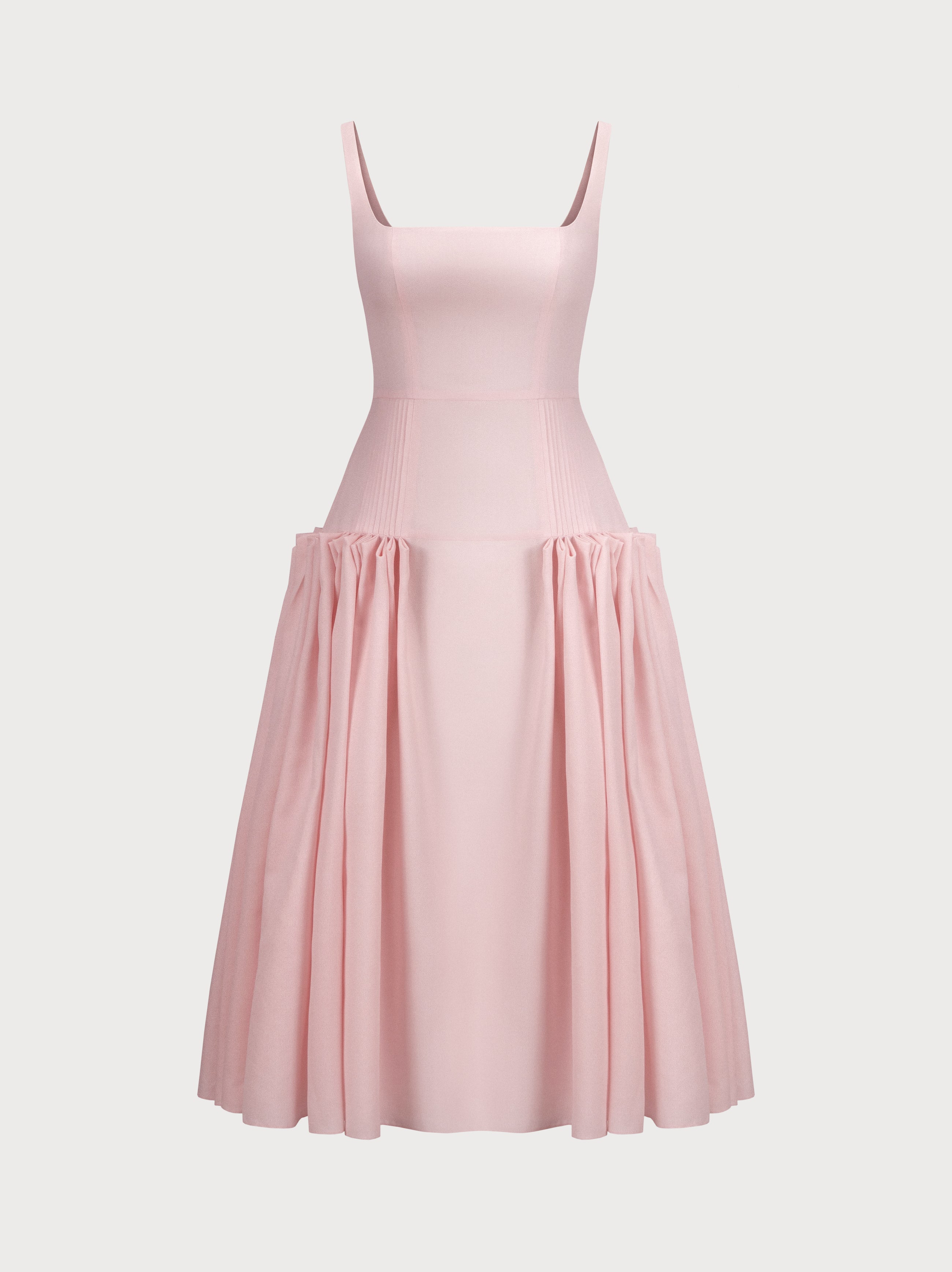 Sienna Dress in Pink Viscose