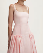 Sienna Dress in Pink Viscose