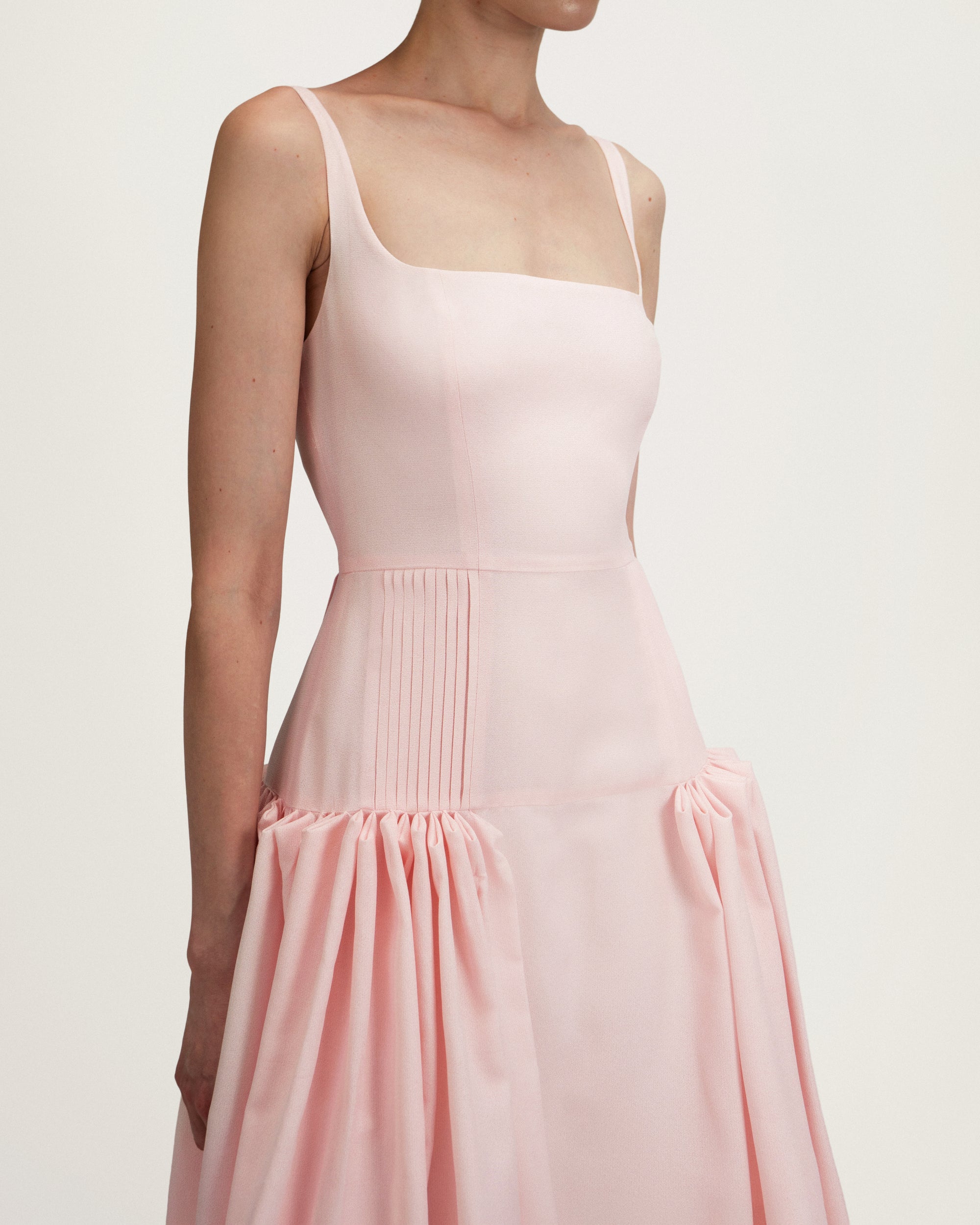 Sienna Dress in Pink Viscose