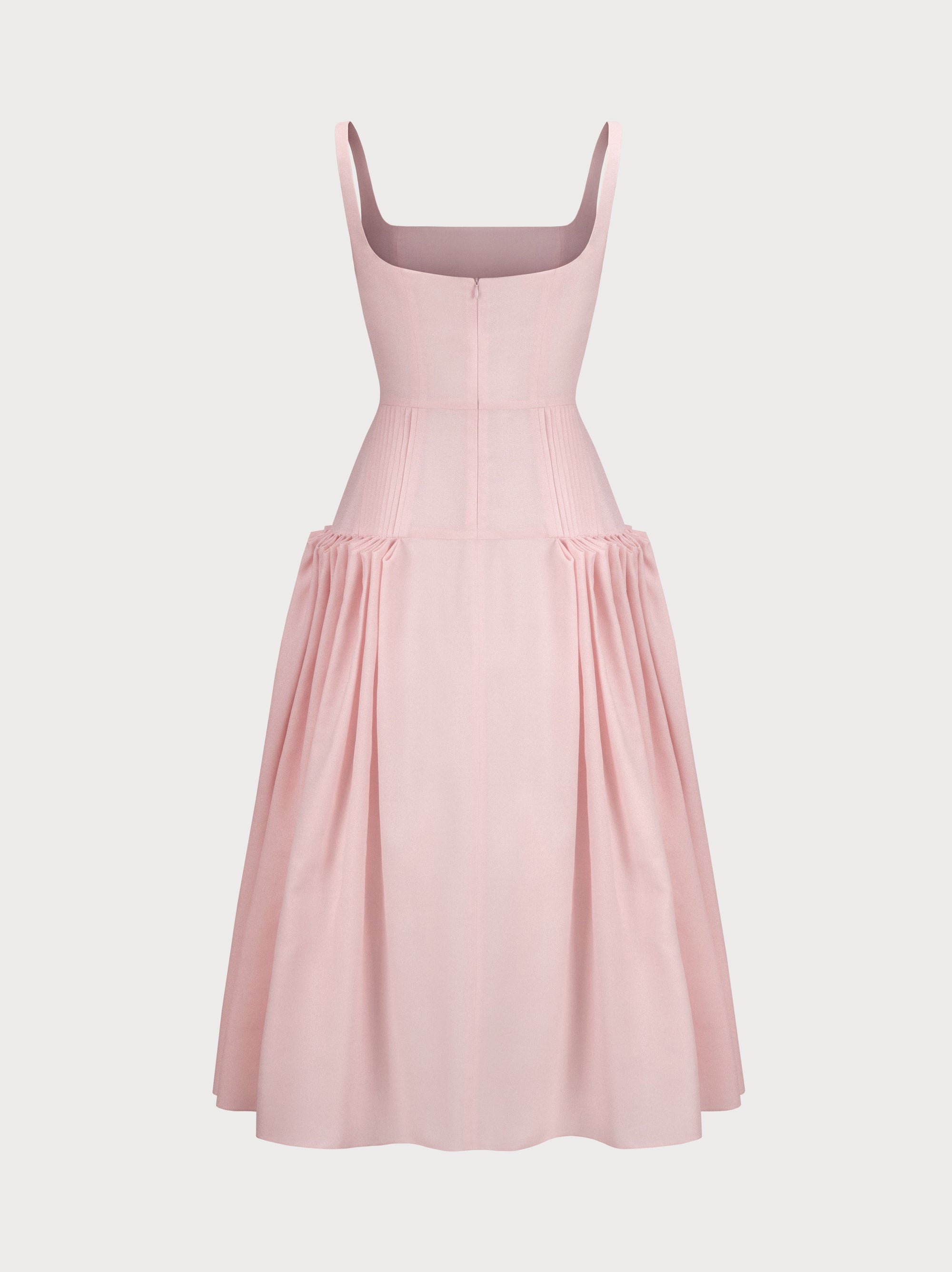 Sienna Dress in Pink Viscose