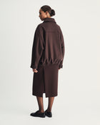 Silvia Jacket in Brown Virgin Wool