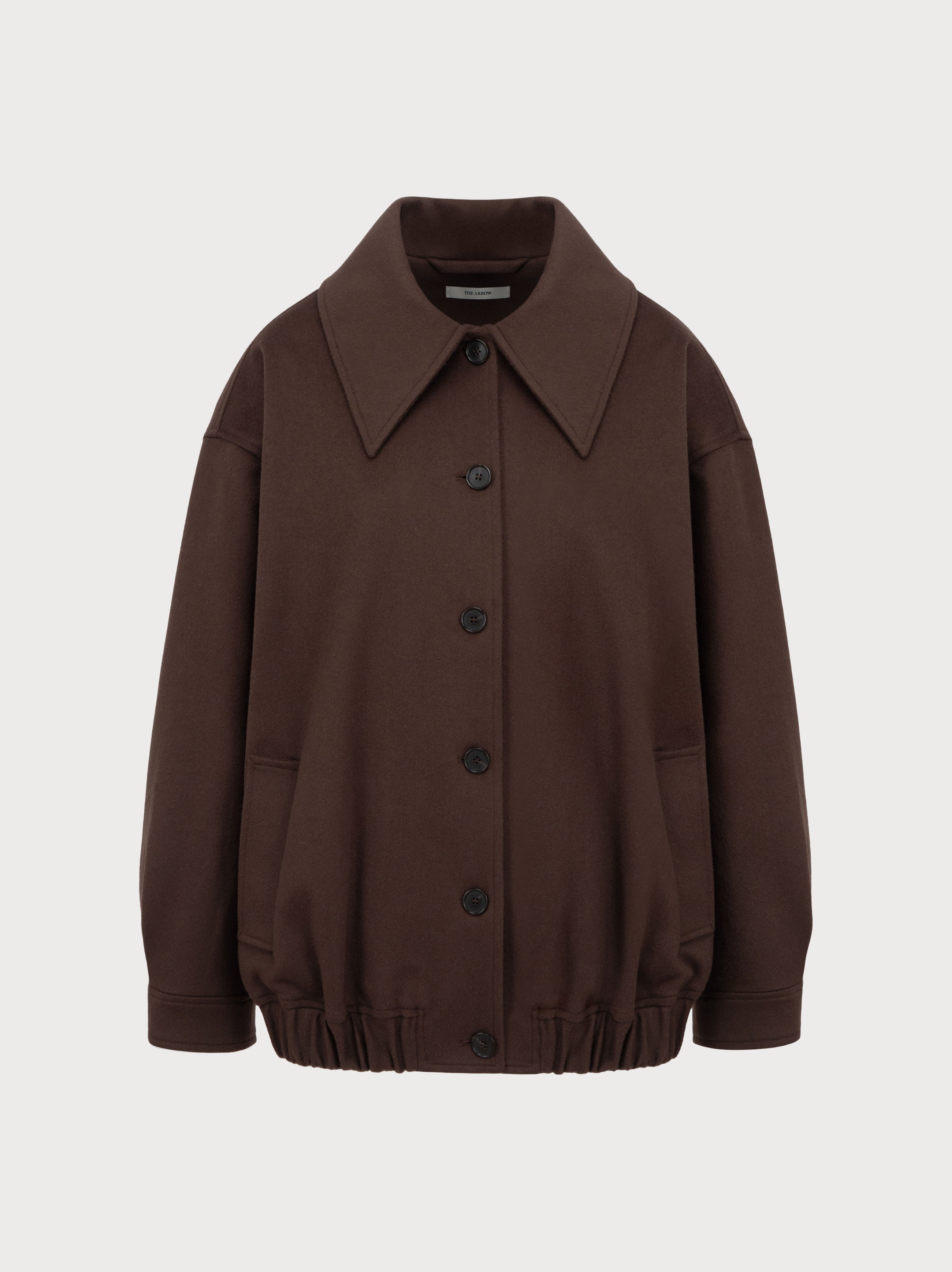 Silvia Jacket in Brown Virgin Wool