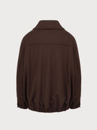 Silvia Jacket in Brown Virgin Wool